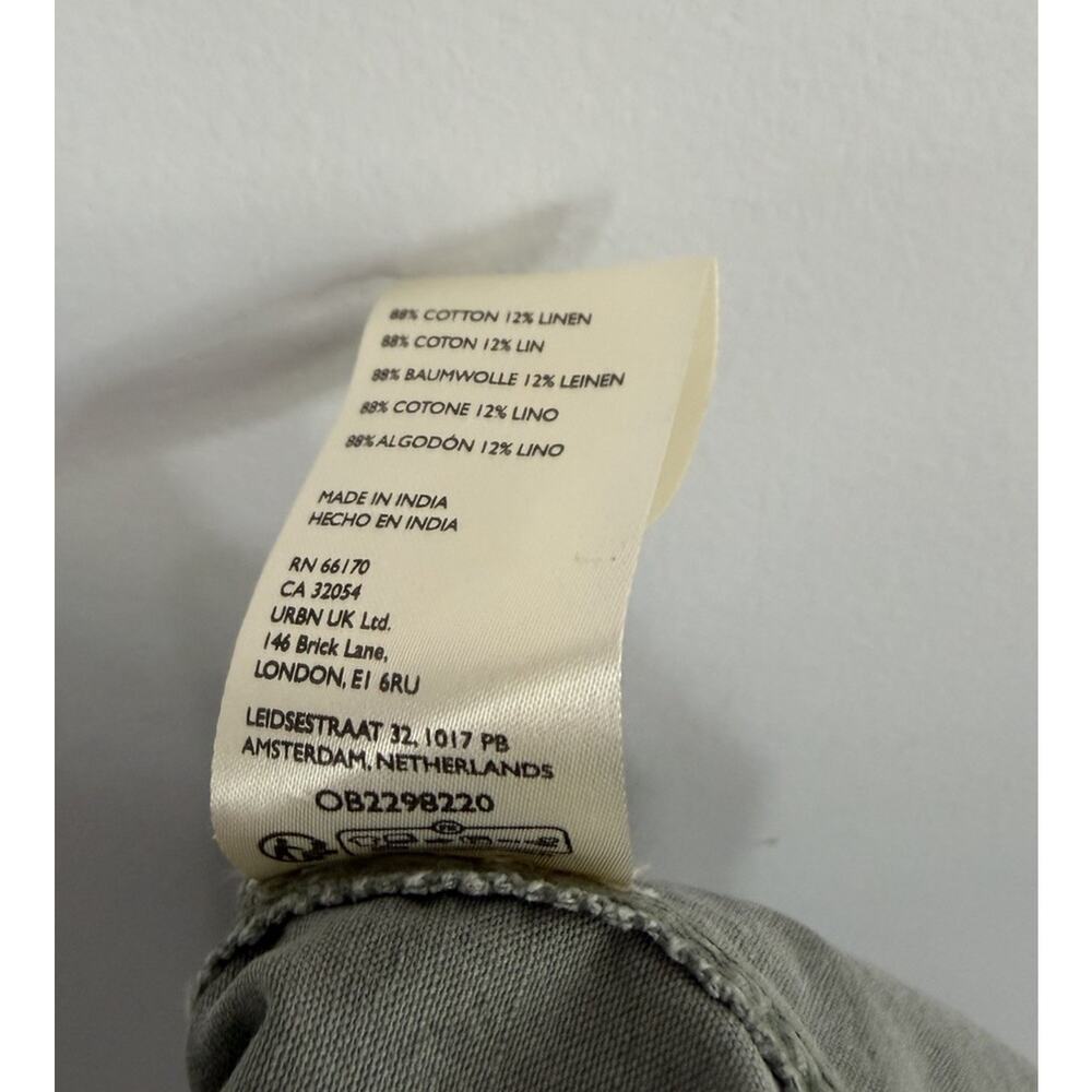 Free People Tybee Cargo Utility Maxi Skirt Olive Green 6 NWOT - Picture 9 of 9